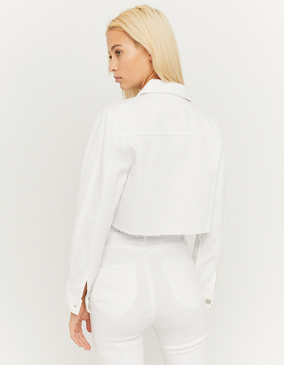White Denim Jacket | TALLY WEiJL Online 