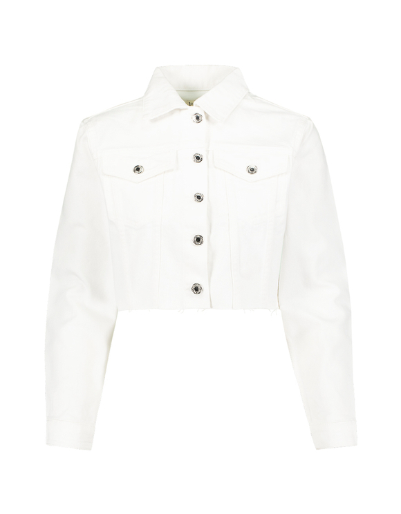 Giacca in Denim Cropped