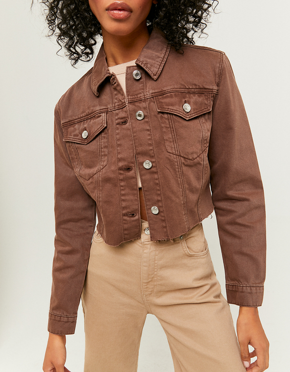 Cropped Denim Jacket | TALLY WEiJL 
