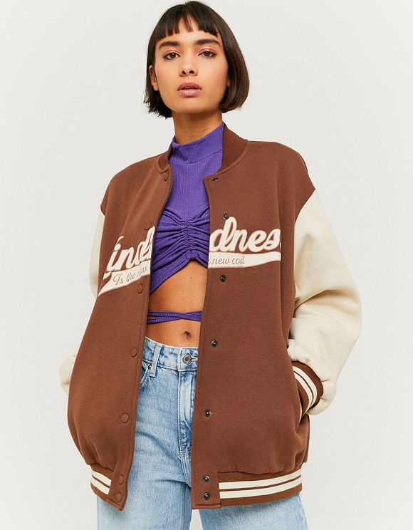 Long Varsity Bomber Jacket | TALLY 