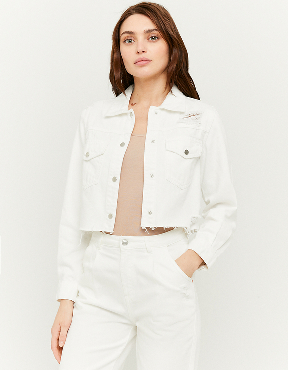 Giacca Camicia di Jeans Corta | TALLY WEiJL Online Shop