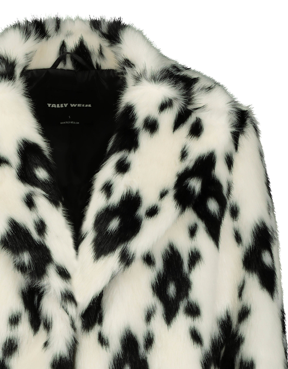 cow fur jacket