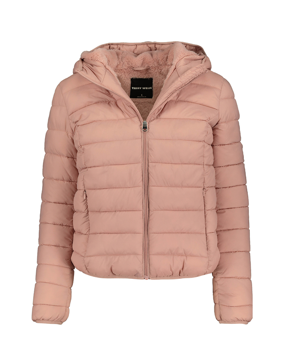 fur lined puffer coat