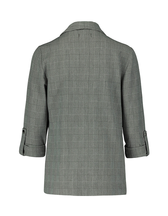 Blazer Aperto a Quadri