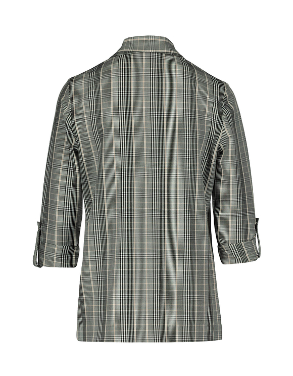 Blazer Aperto a Quadri