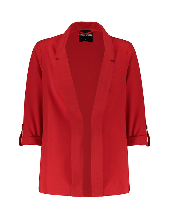 Blazer Rosso Aperto