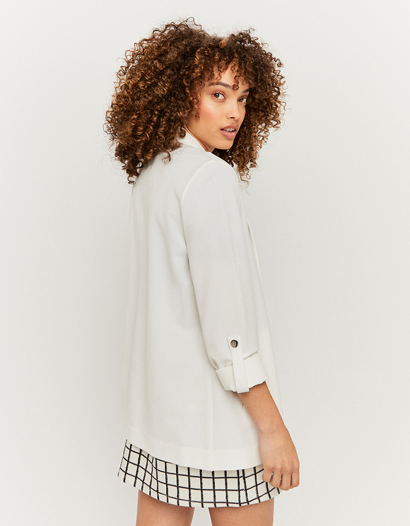 Blazer Bianco Aperto