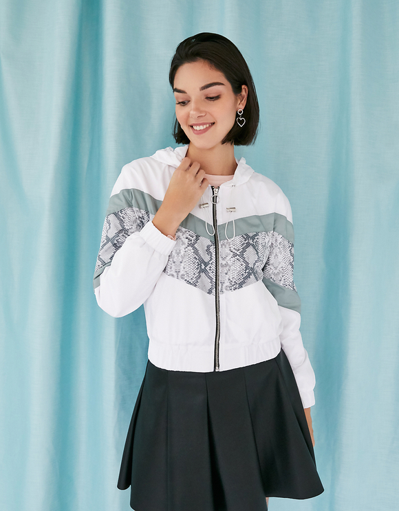 Giacca a Vento Bianca