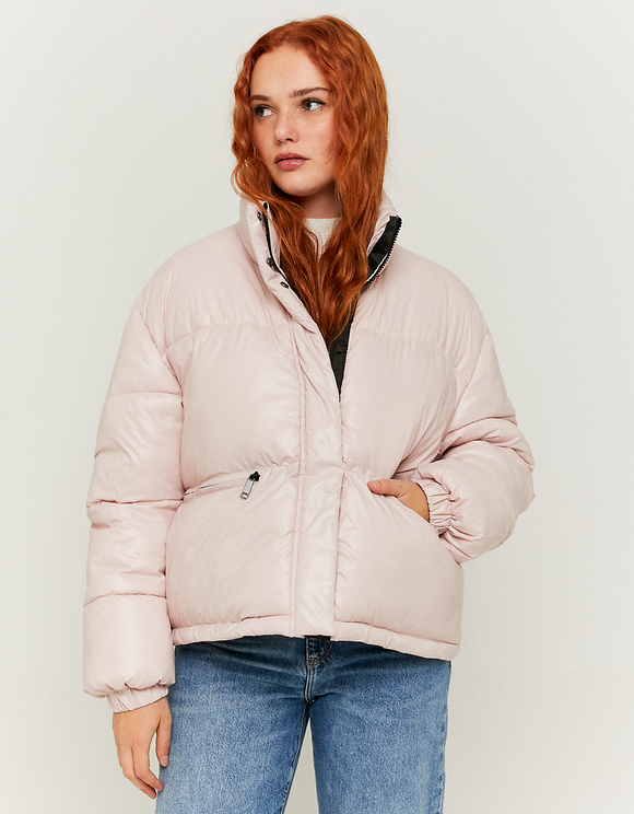 cropped padded jacket