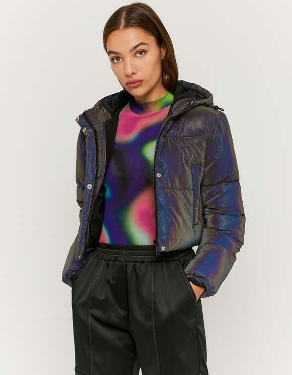 puffer jacket reflective