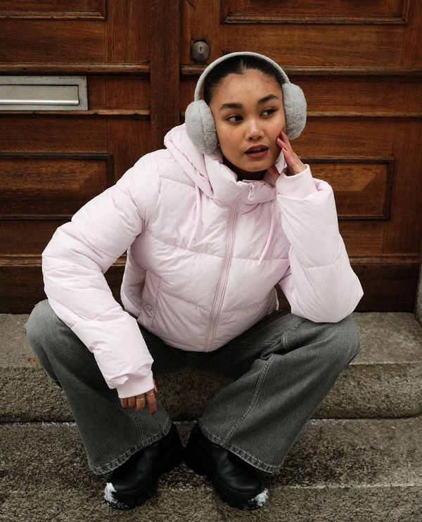 Pink Padded Jacket | TALLY WEiJL Polska