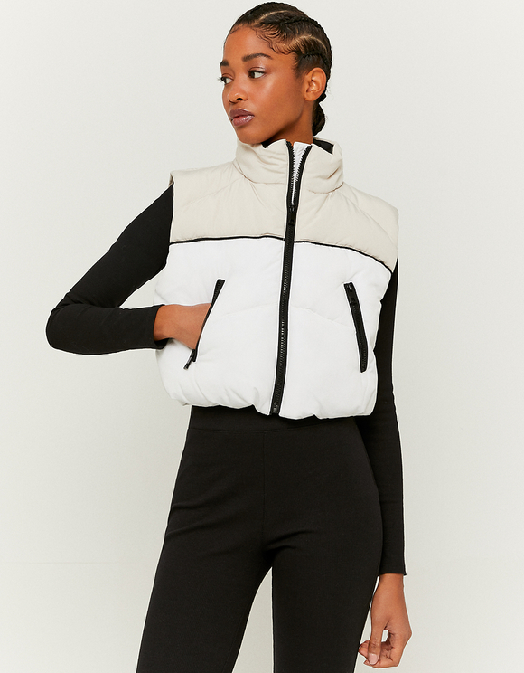 Colorblock Puffer Vest | TALLY WEiJL 