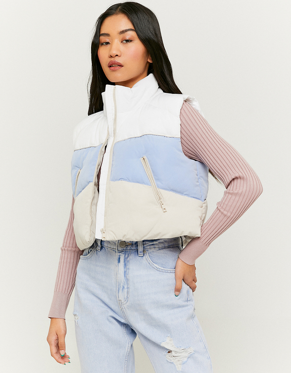 Colorblock Puffer Vest | TALLY WEiJL 