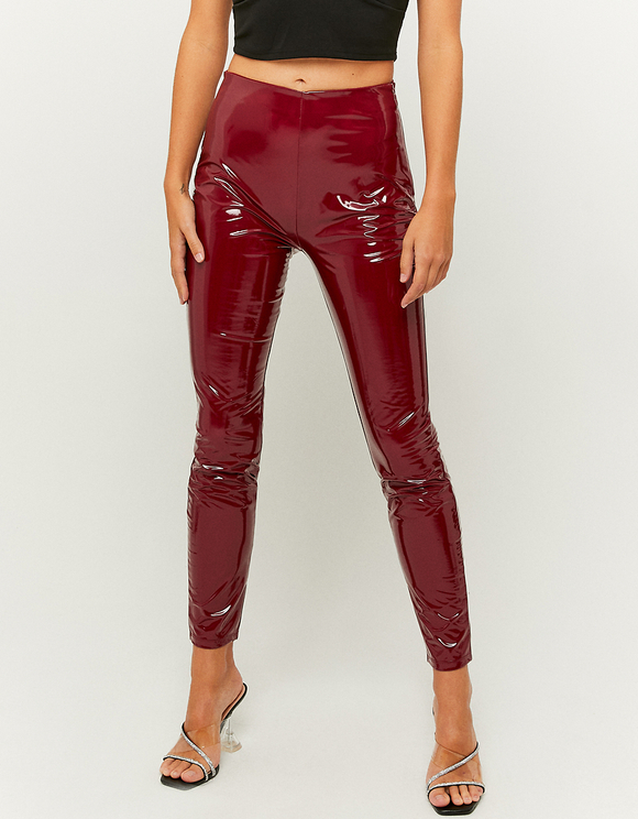 look legging cuir