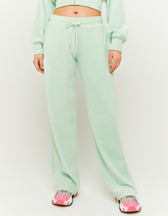 Low Waist Velvet Joggers | TALLY WEiJL 