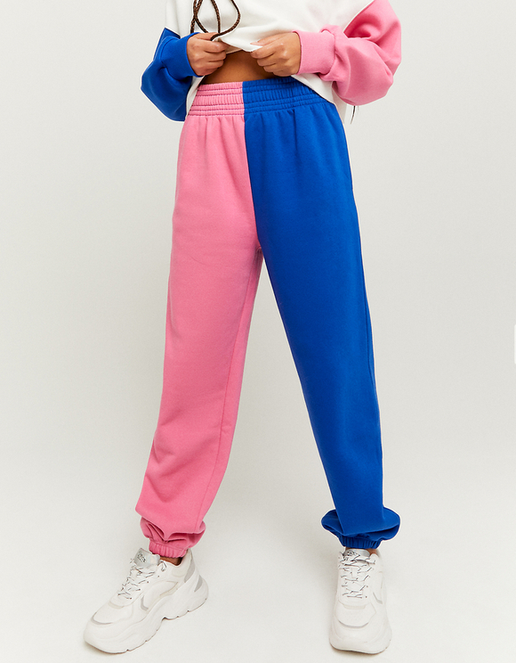 High Waist Colorblock Joggers | TALLY 