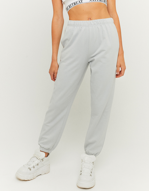 Blue High Waist Joggers | TALLY WEiJL Online Shop