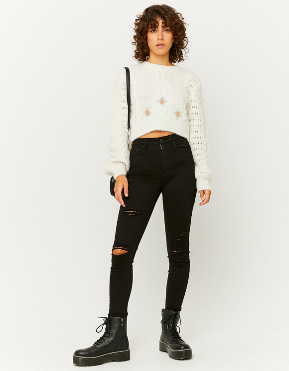 Pantaloni Neri Skinny a Vita Alta | TALLY WEiJL Online Shop