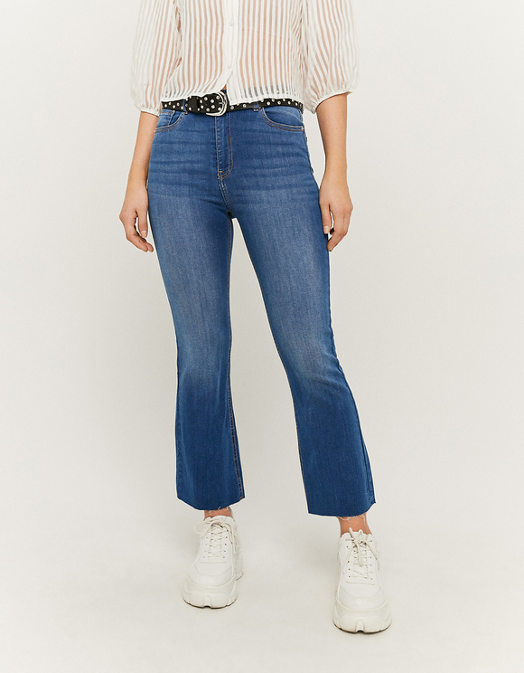 Jeans a Vita Alta Wide Leg