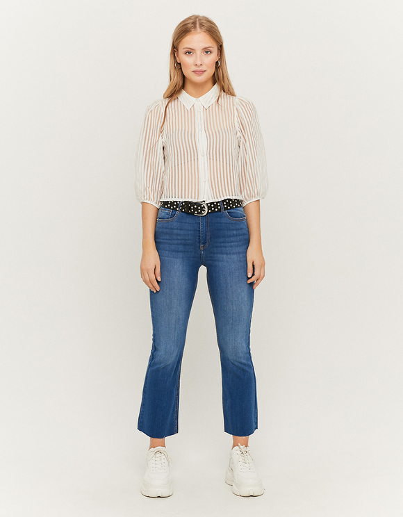 Jeans a Vita Alta Wide Leg