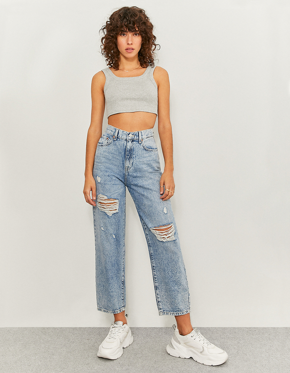 Jeans Slouchy a Vita Alta | TALLY WEiJL Online Shop