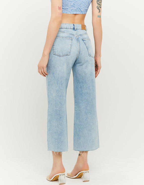 jean coupe large taille haute