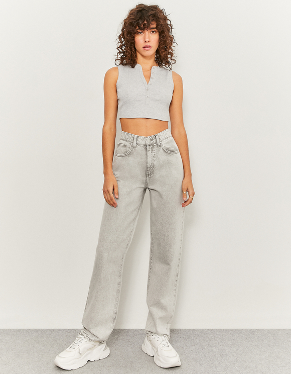 High Waist Straight Leg Jeans | TALLY 