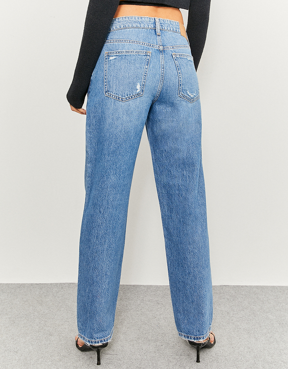 Low Waist Straight Leg Jeans | TALLY 