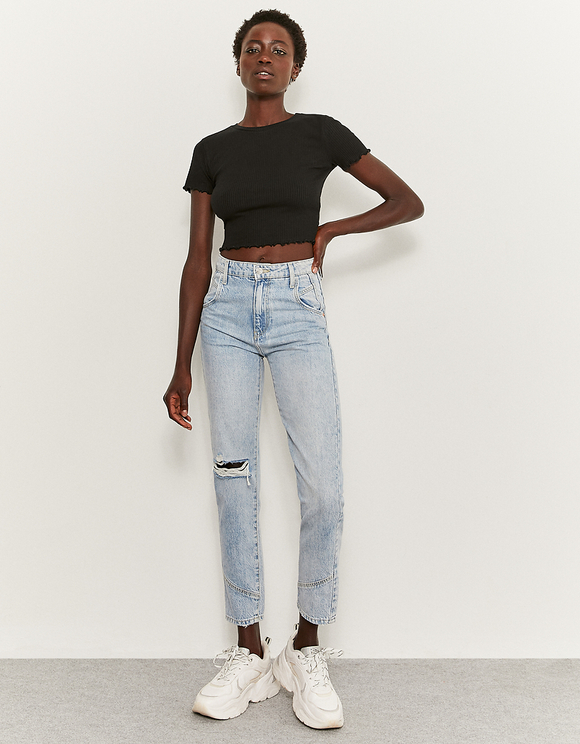 High Waist Mom Jeans | TALLY WEiJL 