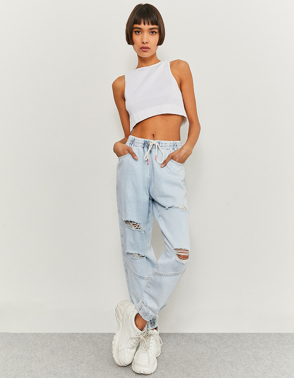 High Waist Joggers Jeans | TALLY WEiJL 