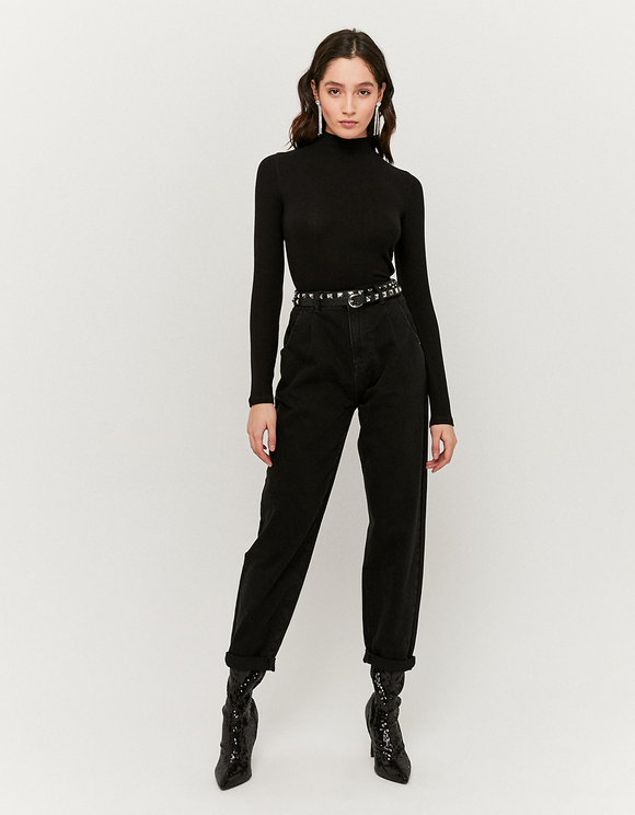 Jeans Slouchy a Vita Alta