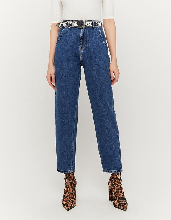 Jeans Slouchy a Vita Alta