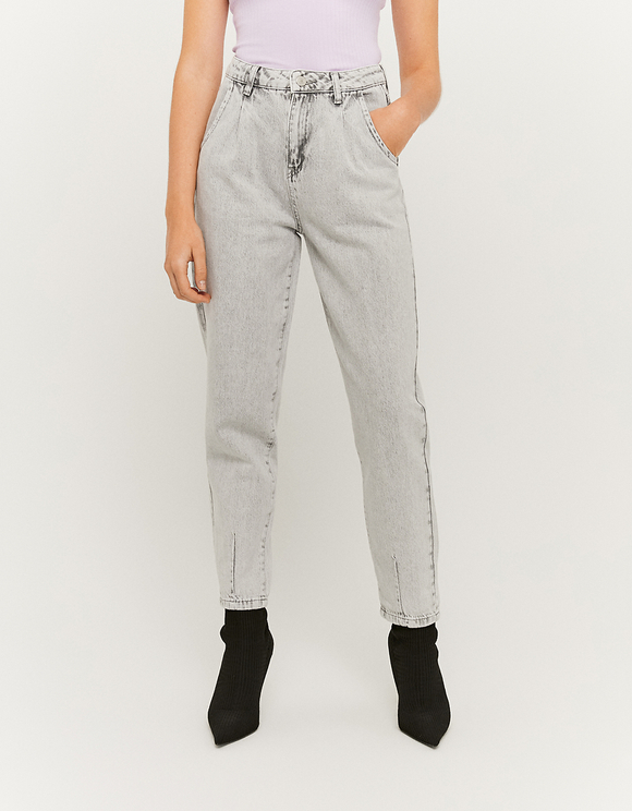 Jeans Slouchy a Vita Alta