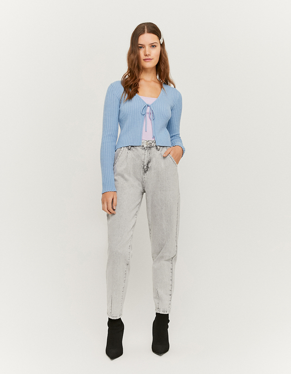 Jeans Slouchy a Vita Alta