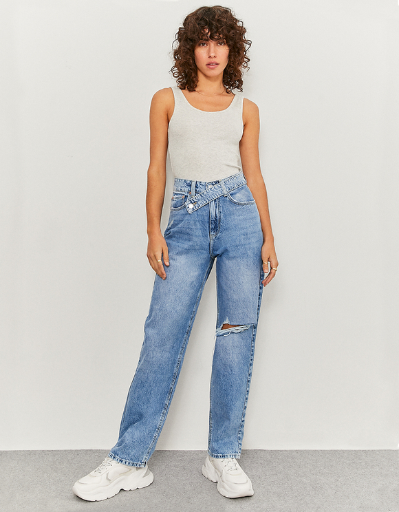 Jeans Dritti a Vita Alta | TALLY WEiJL Online Shop