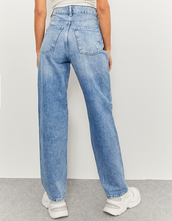High Waist Straight Leg Jeans | TALLY 