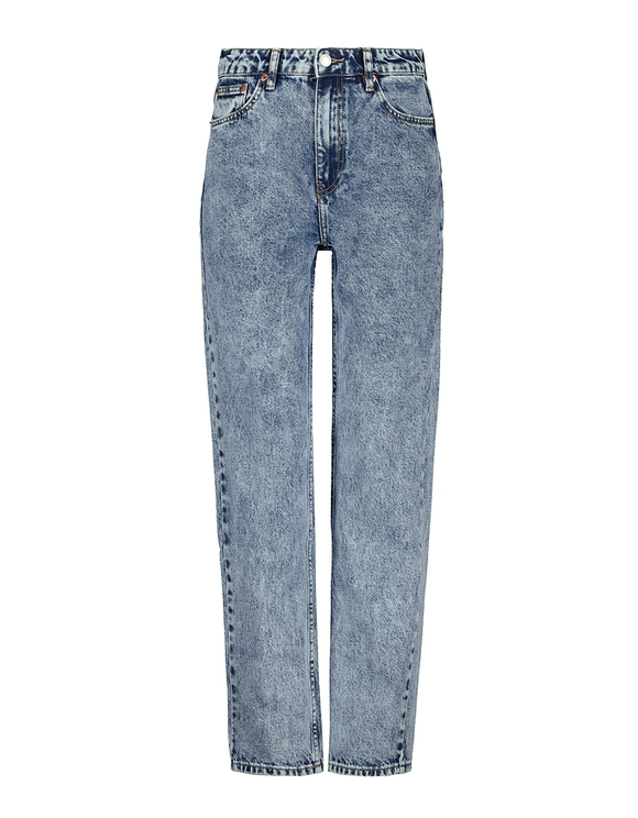 Jeans Mom a Vita Alta