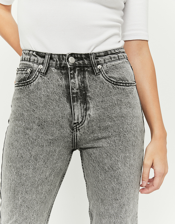 Jeans Mom a Vita Alta 