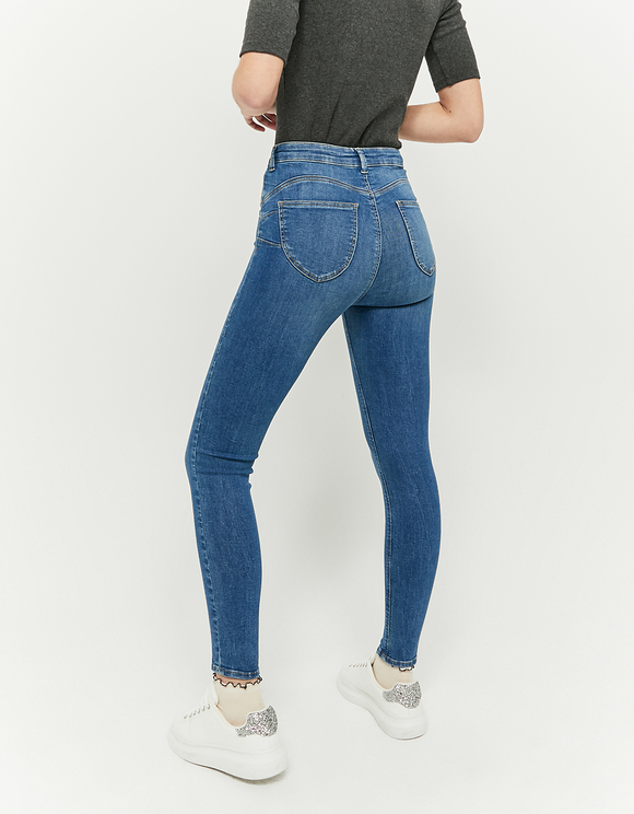 Jeans Skinny Push Up a Vita Alta