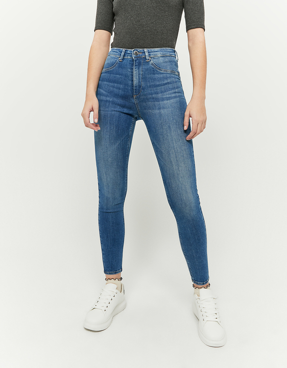 Jeans Skinny Push Up a Vita Alta