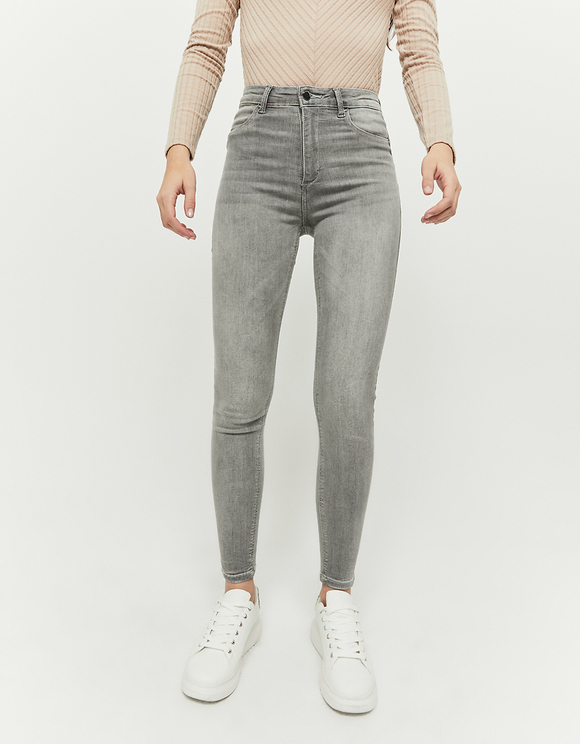 Jeans Skinny Push Up a Vita Alta