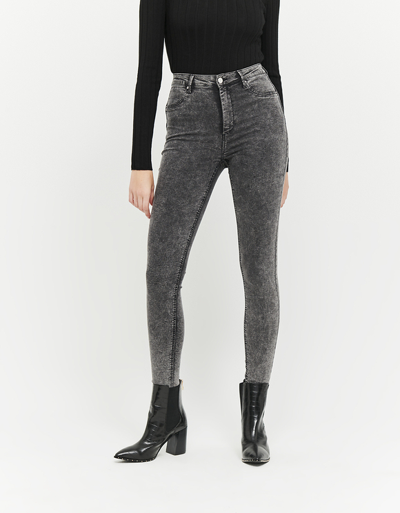 Jeans Skinny Push Up a Vita Alta