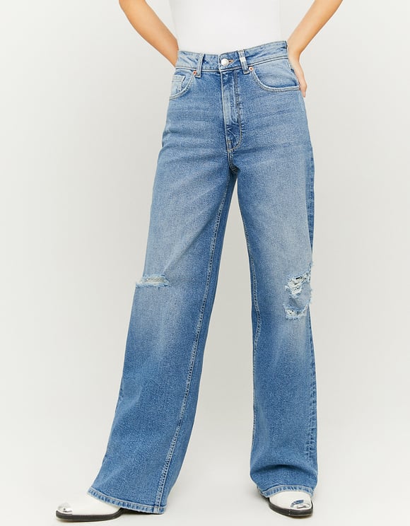 High Waist Extra Wide Leg Jeans | TALLY WEiJL Online Shop