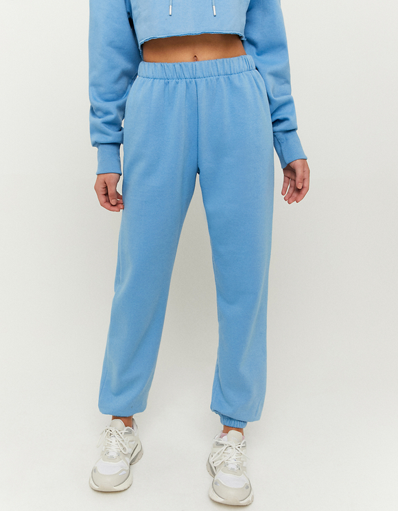 Pantaloni da Jogging a Vita Alta Blu | TALLY WEiJL Online Shop