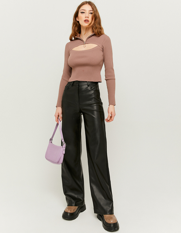 Pantaloni Neri Diritti a Vita Alta | TALLY WEiJL Online Shop
