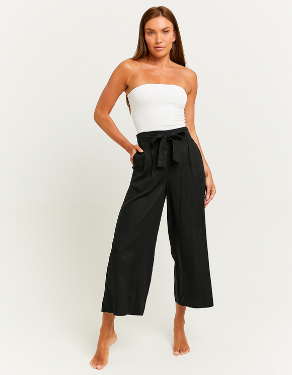 Pantaloni elasticizzati zampa a pantaloni da donna | Acquisti Online su