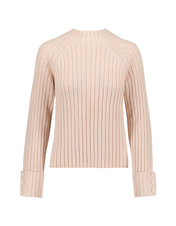 Pink Ribbed Jumper | TALLY WEiJL Online Shop