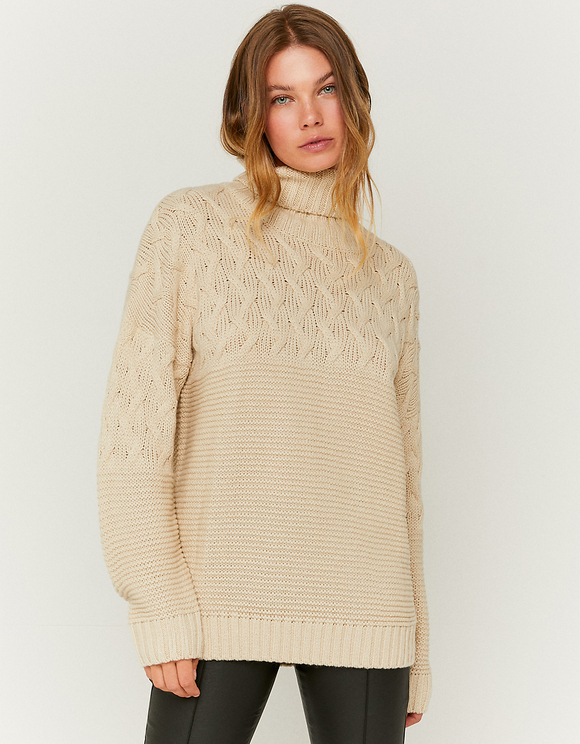 Gruby sweter Oversize