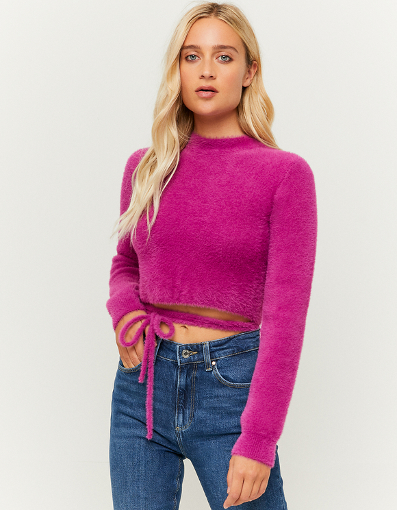 neon pink sweaters