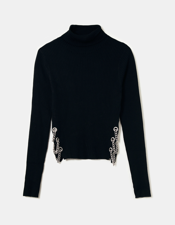 black going out jumper